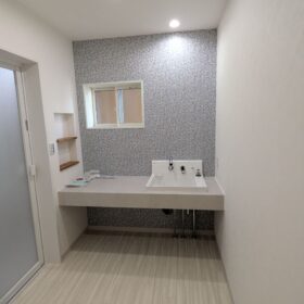 岡山市中区　K様邸　洗面所工事