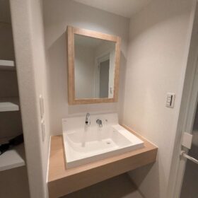 総社市　M様邸　洗面化粧台