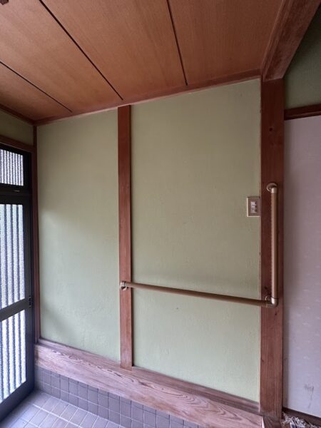 手すりの取付もお任せください！