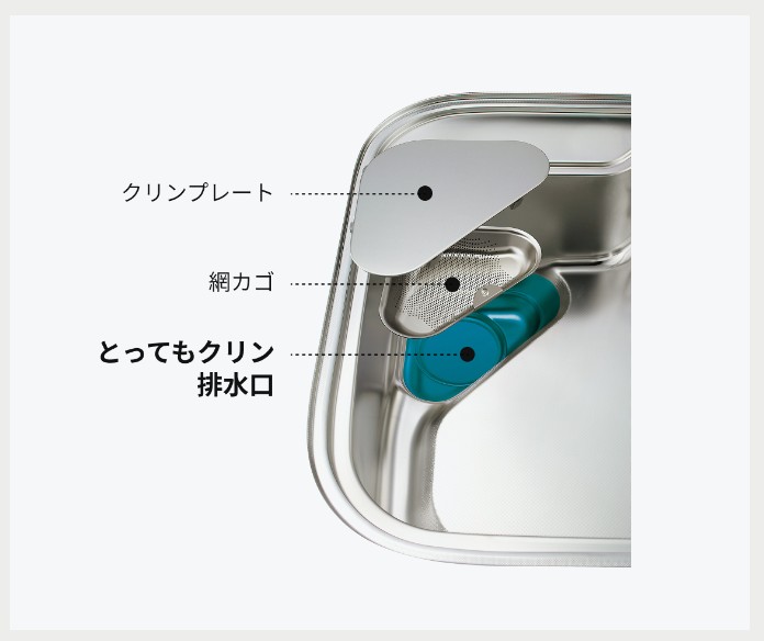 倉敷市 |クリナップ独自の機能を盛り込んだ、お手入れのしやすいキッチンとなりました!