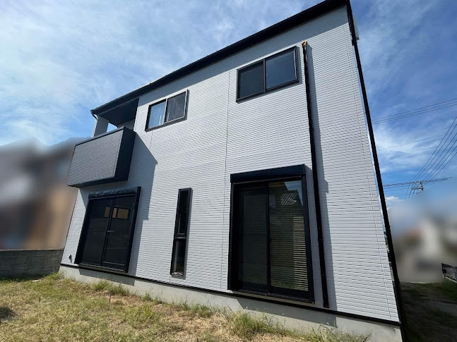 倉敷市 | 中古物件を外装リフォームして、まるで新築のような見た目に生まれ変わりました。