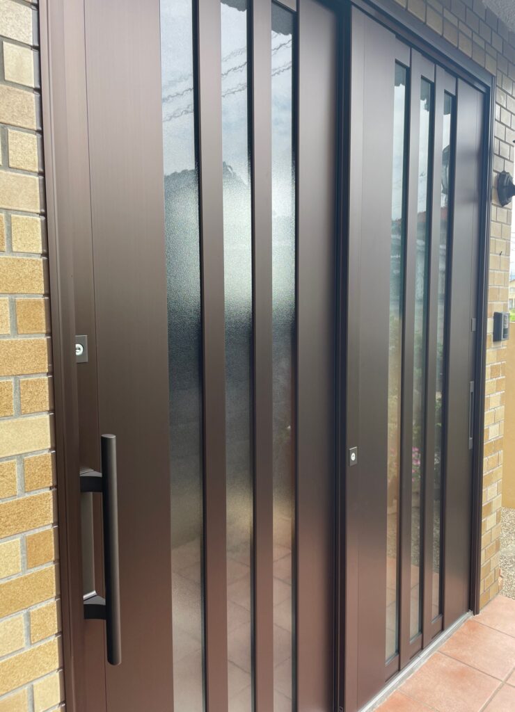 倉敷市｜たった１日で玄関が生まれ変わりました！