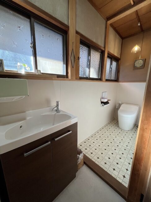 古民家のトイレをリフォーム！