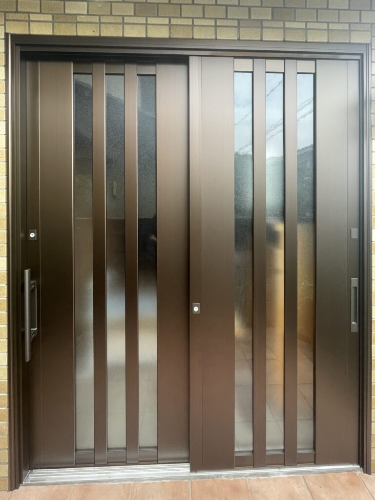 倉敷市｜たった１日で玄関が生まれ変わりました！