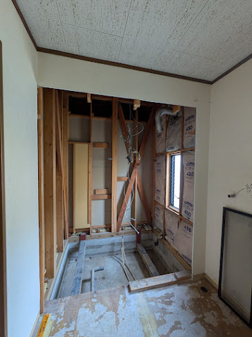 倉敷市 | クリナップのラクヴィアでお部屋のような浴室空間に、洗面所は内装貼替でまるで新築空間になりました!