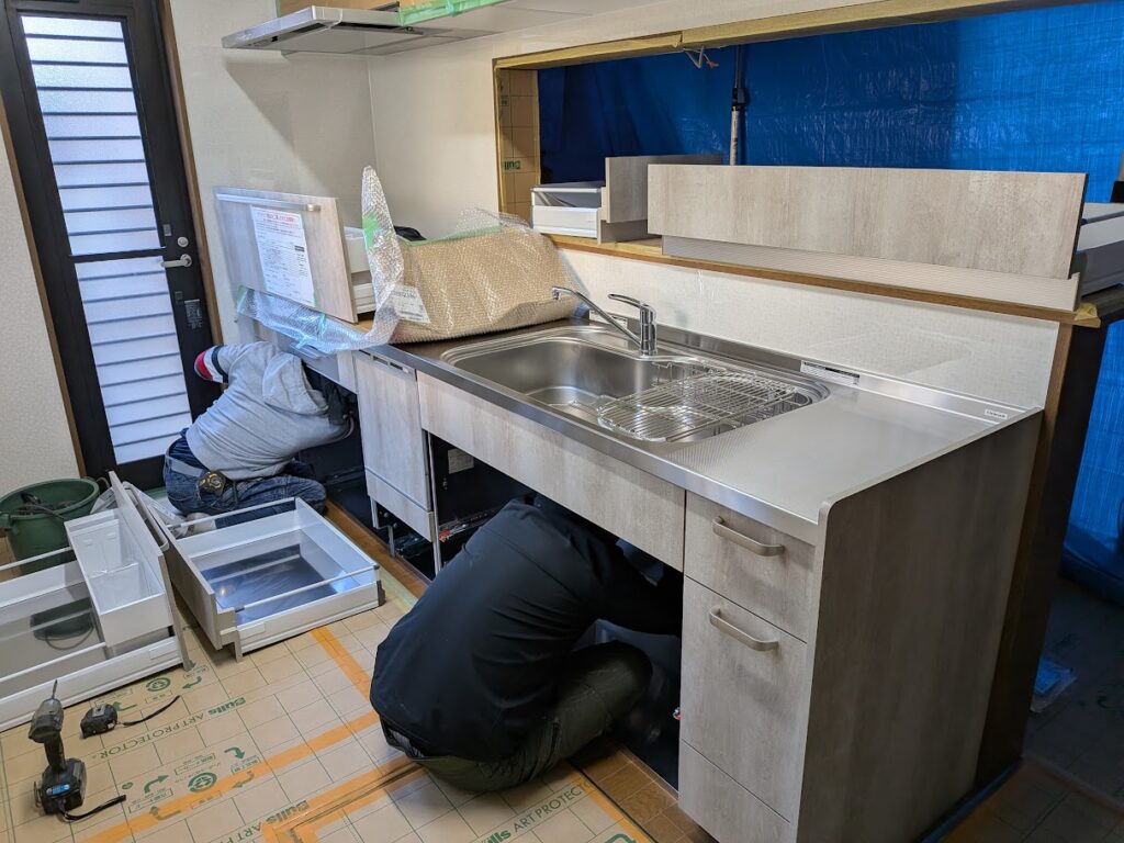 倉敷市 |クリナップ独自の機能を盛り込んだ、お手入れのしやすいキッチンとなりました!