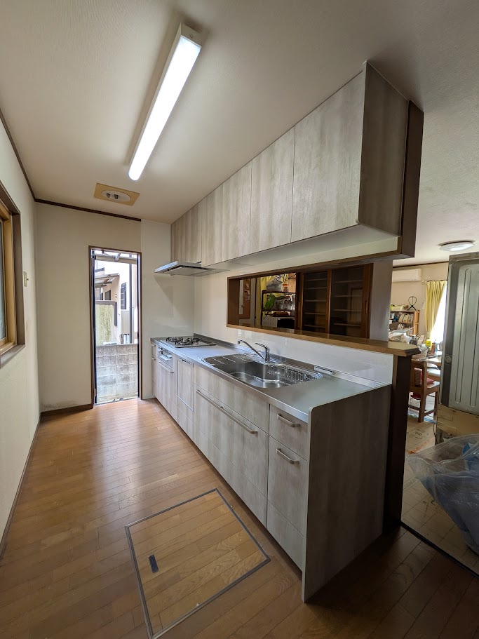 倉敷市 |クリナップ独自の機能を盛り込んだ、お手入れのしやすいキッチンとなりました！