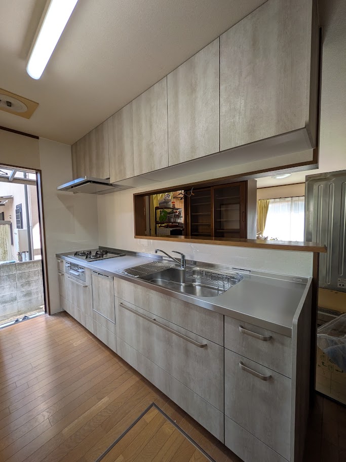 倉敷市 |クリナップ独自の機能を盛り込んだ、お手入れのしやすいキッチンとなりました！