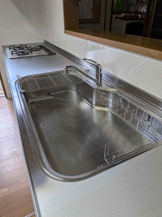倉敷市 |クリナップ独自の機能を盛り込んだ、お手入れのしやすいキッチンとなりました！