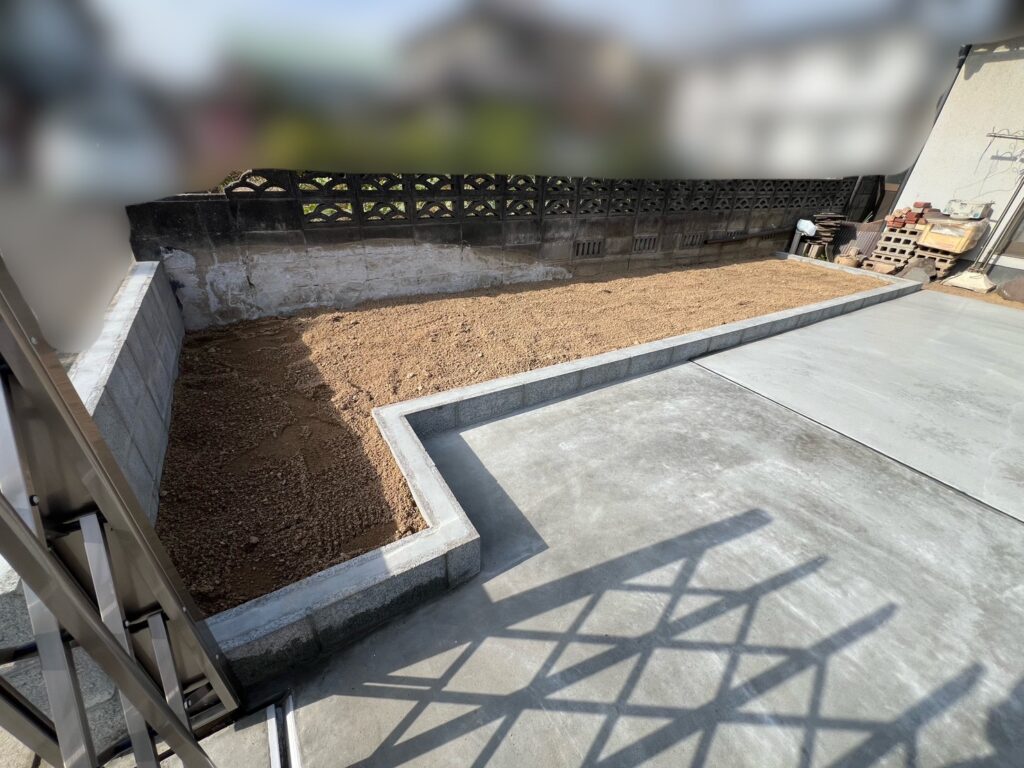 倉敷市｜暮らしに合わせて庭をリフォーム！