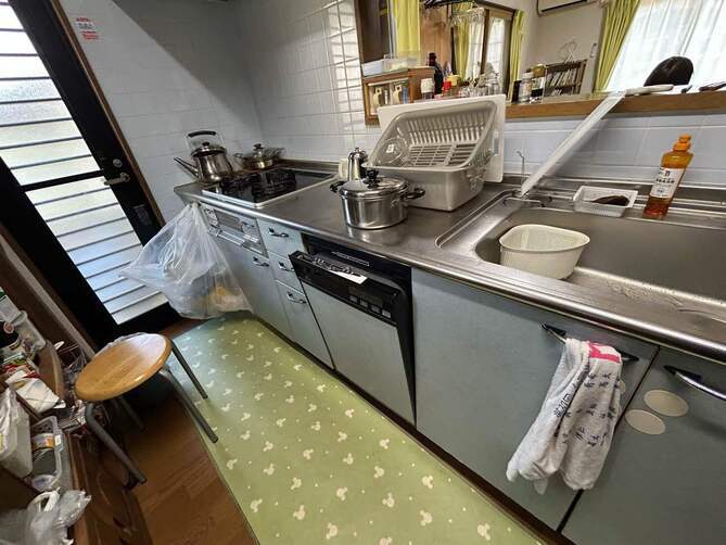 倉敷市 |クリナップ独自の機能を盛り込んだ、お手入れのしやすいキッチンとなりました!