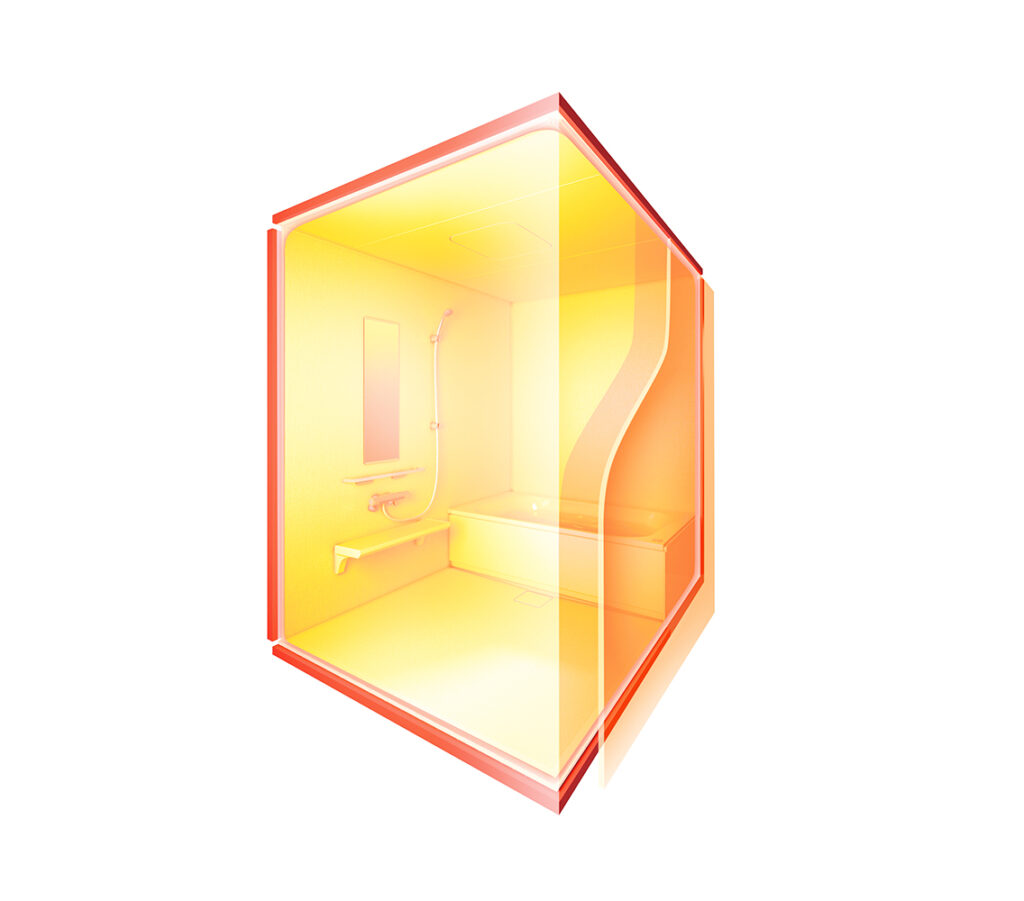 倉敷市 | クリナップのラクヴィアでお部屋のような浴室空間に、洗面所は内装貼替でまるで新築空間になりました!