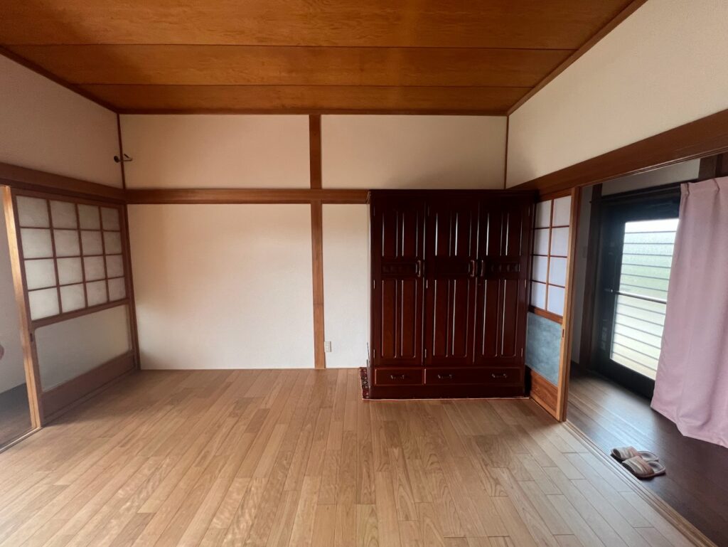 倉敷市｜畳のあった和室から洋室へ！