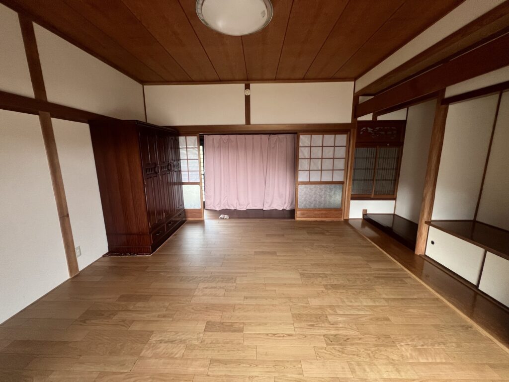 倉敷市｜畳のあった和室から洋室へ！