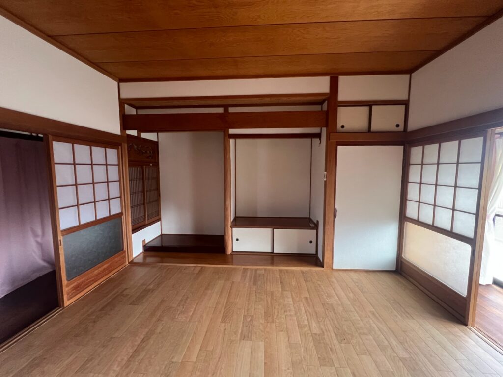倉敷市｜畳のあった和室から洋室へ！