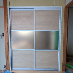 倉敷市　A様邸　スクリーンパーティション設置