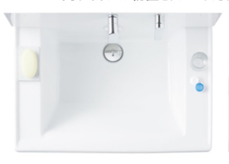 洗面所リフォーム　TOTO　サクア【幅75㎝】