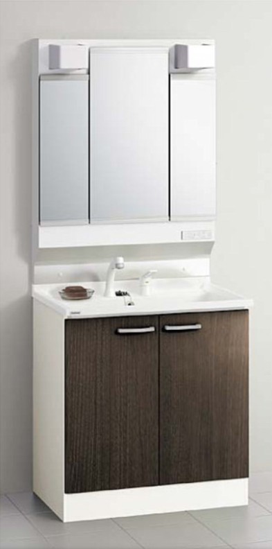 洗面所リフォーム　クリナップ　BGA【幅75㎝】