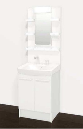 洗面所リフォーム　LIXIL　オフト【幅60㎝】