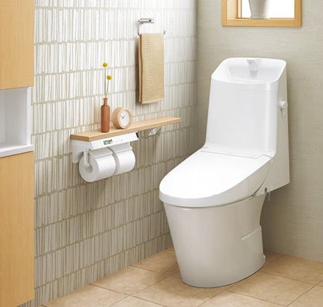 トイレリフォーム　LIXIL　アメージュシャワートイレ