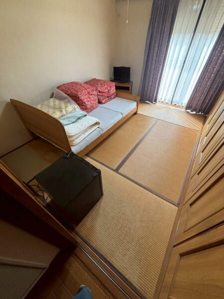 畳からフローリングに変える工事をしました！