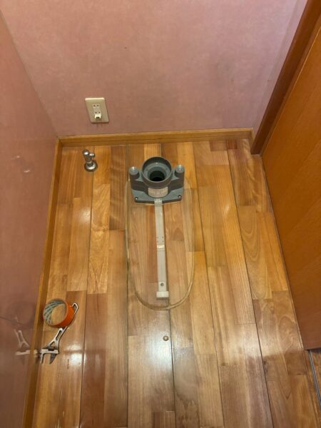 トイレ交換工事をしました！