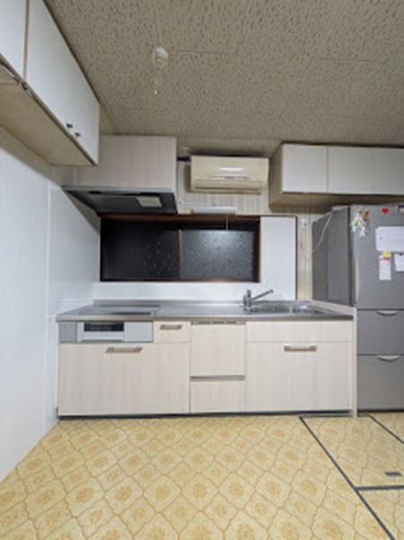 井原市｜キッチン工事進捗④