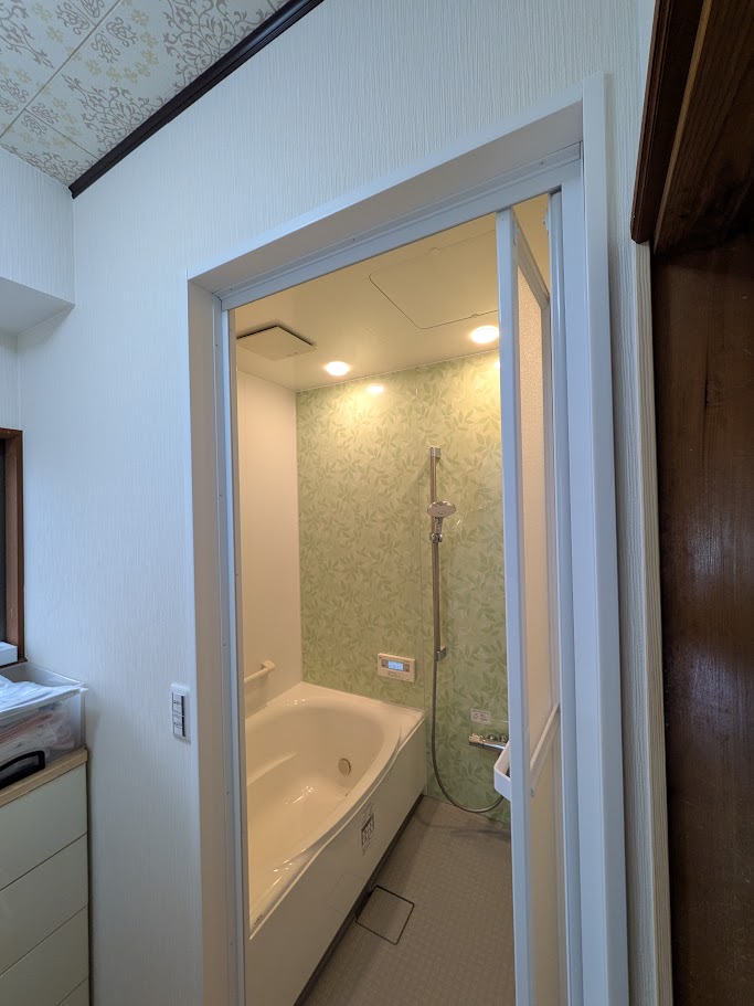 倉敷市 |在来浴室からLIXILのリデアに交換し、快適な空間となりました！