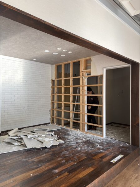 カスケホーム玉島店改装工事中です！