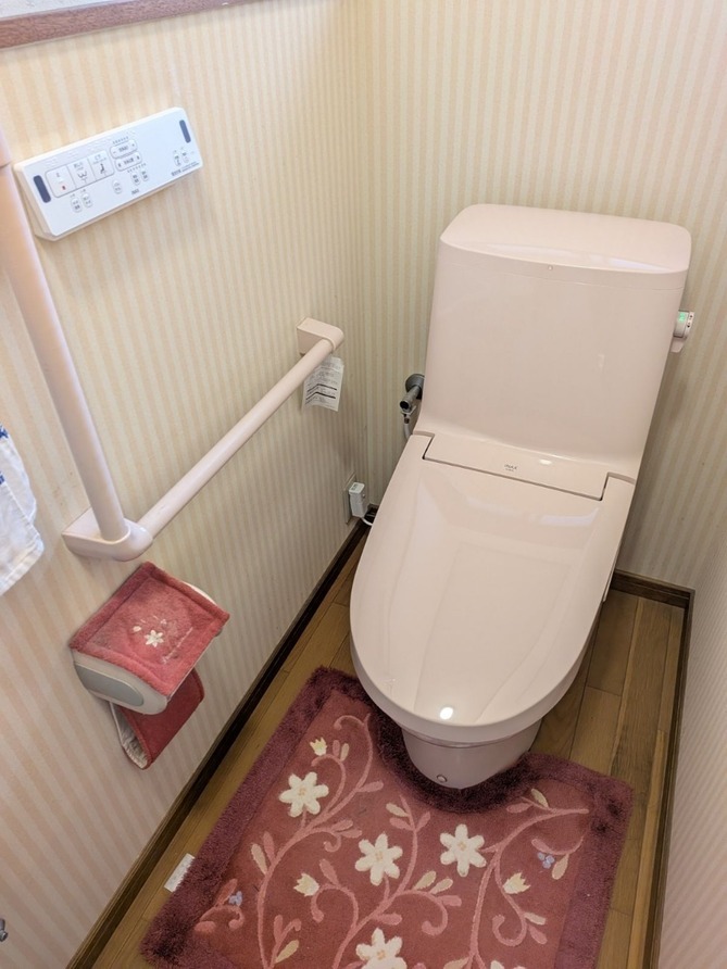 岡山市 |トイレは機能部のみの交換も可能です！