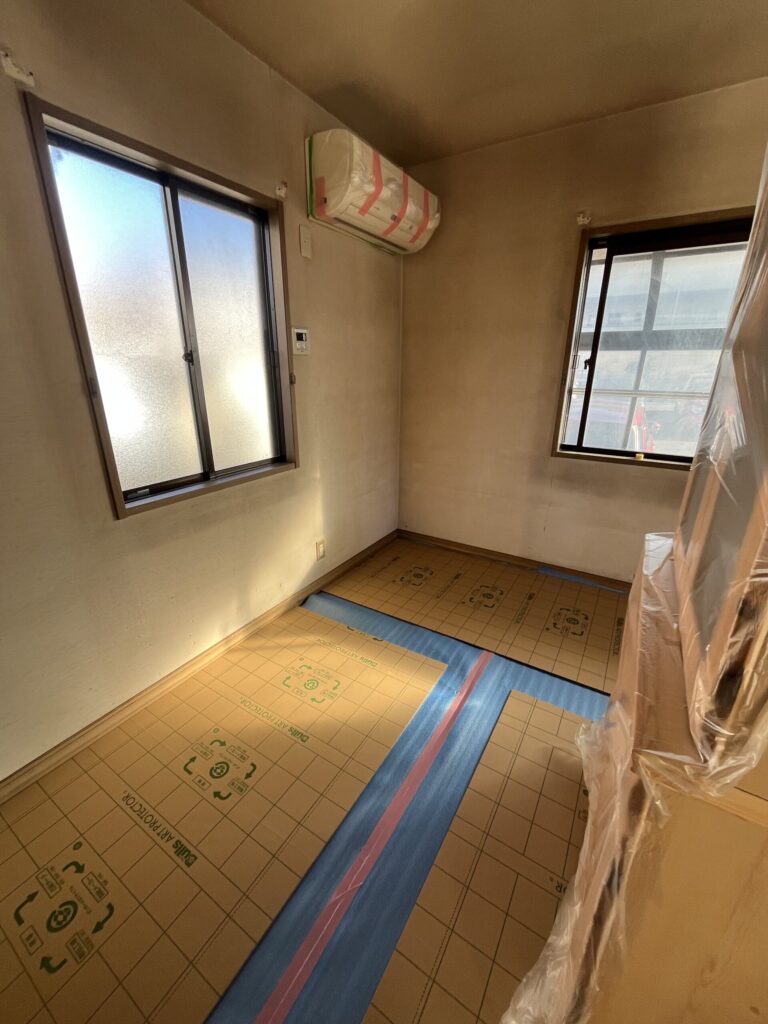 岡山市|内装貼替でお部屋全体が明るい雰囲気になりました!