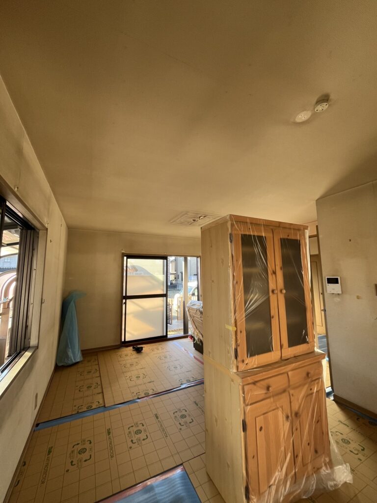 岡山市|内装貼替でお部屋全体が明るい雰囲気になりました!