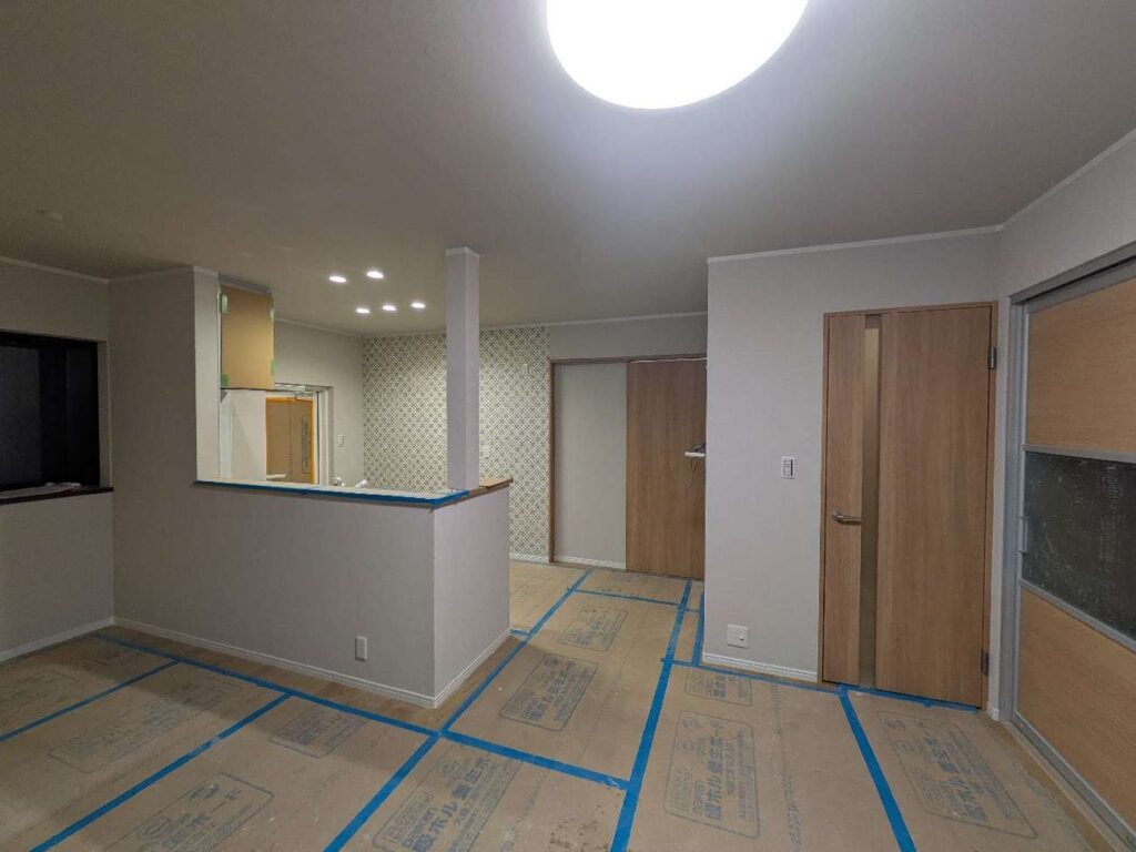 倉敷市│間取りそのまま、快適さ倍増!柱の移設で強さとゆとりを両立