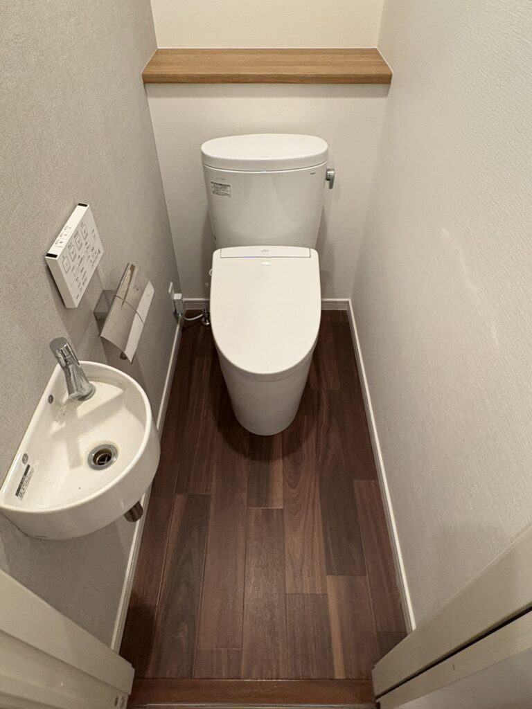 倉敷市 |ガラリと雰囲気を変えたトイレリフォーム！