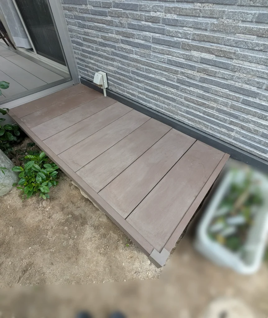 倉敷市｜趣味の作業スペースとしても大活躍！エアールーバー付きの快適サンルーム新設