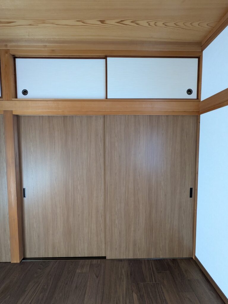 倉敷市｜ベッドも置ける！和室を快適なモダン洋室へ