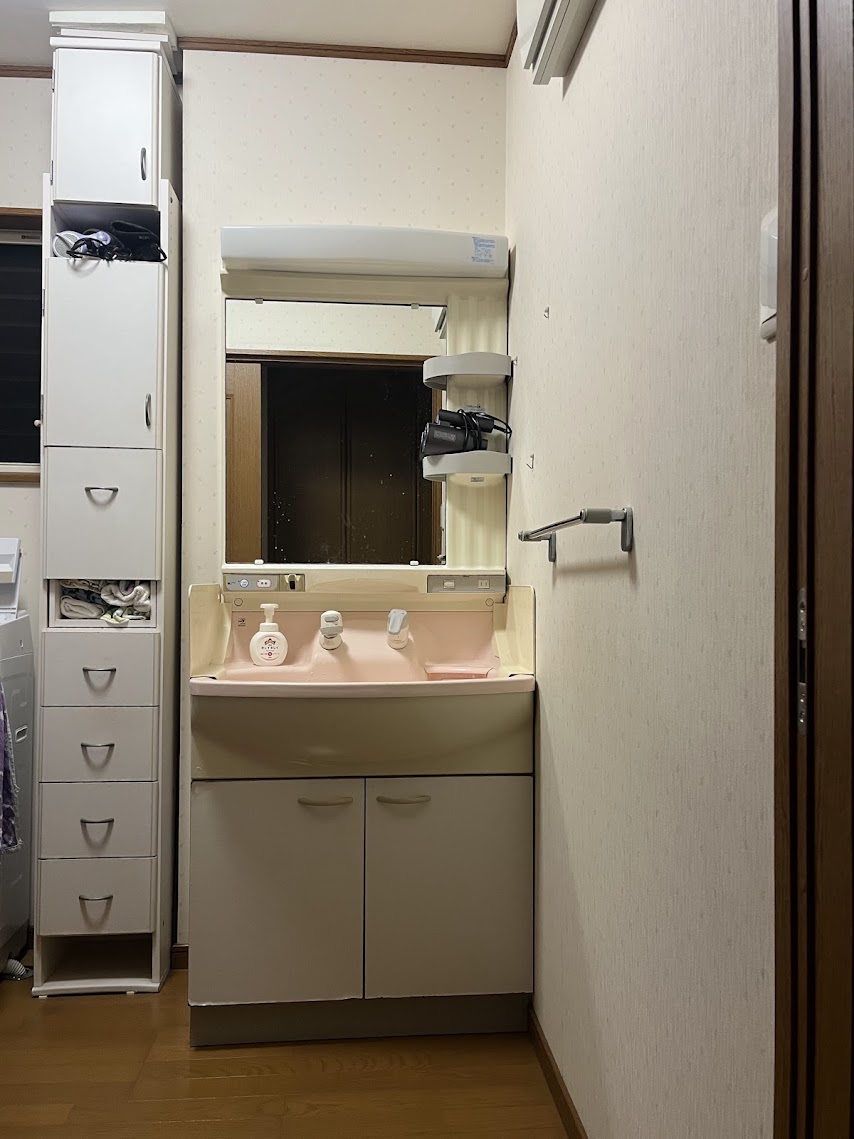 タカラの洗面化粧台「リジャスト」で実家リフォームしました！