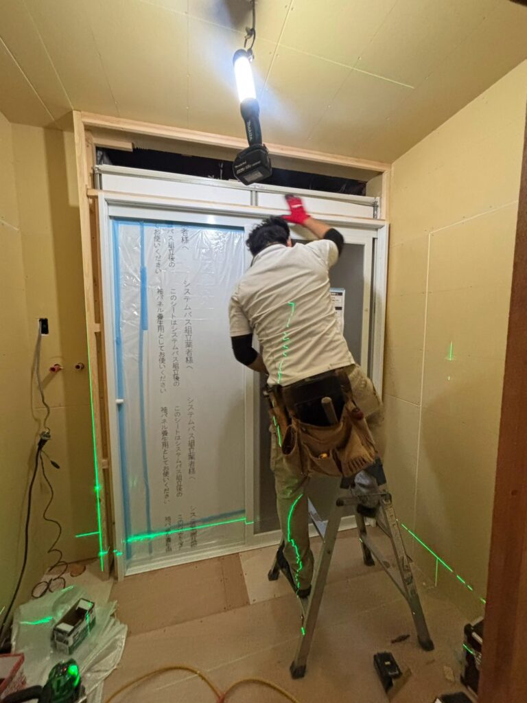 倉敷市|【お風呂工事】ゆったり入れるようになりました!
