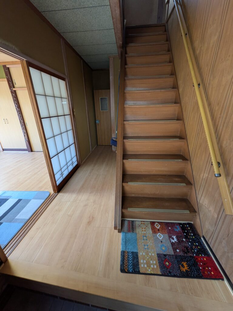 笠岡市│和室からフローリングへ！段差を解消し廊下まで繋がるバリアフリー内装リフォーム