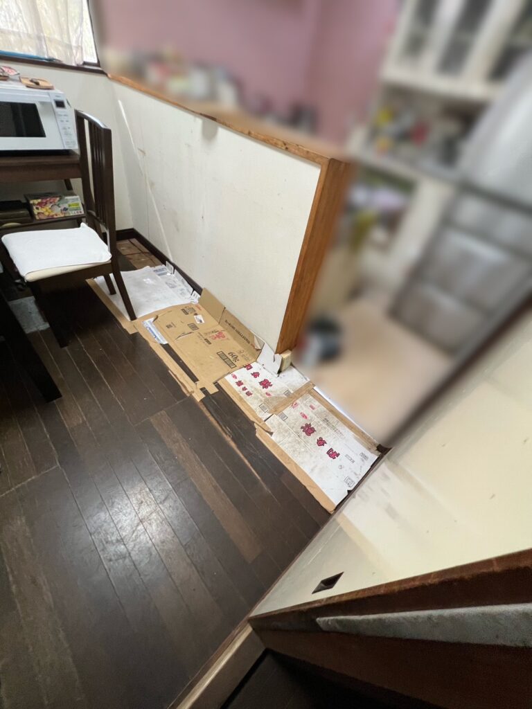 倉敷市|住まいの寿命を延ばす、床のリペア!