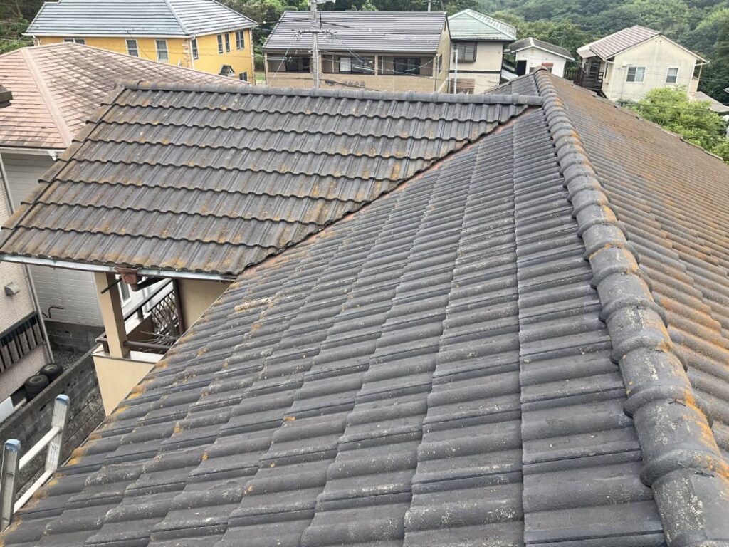 笠岡市|雨漏り対策も万全。瓦葺き替え工事